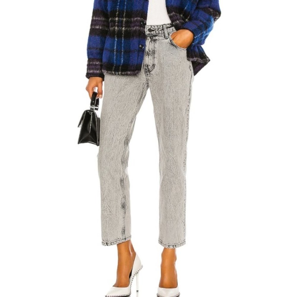 Anine Bing Etta Straight Leg Jeans